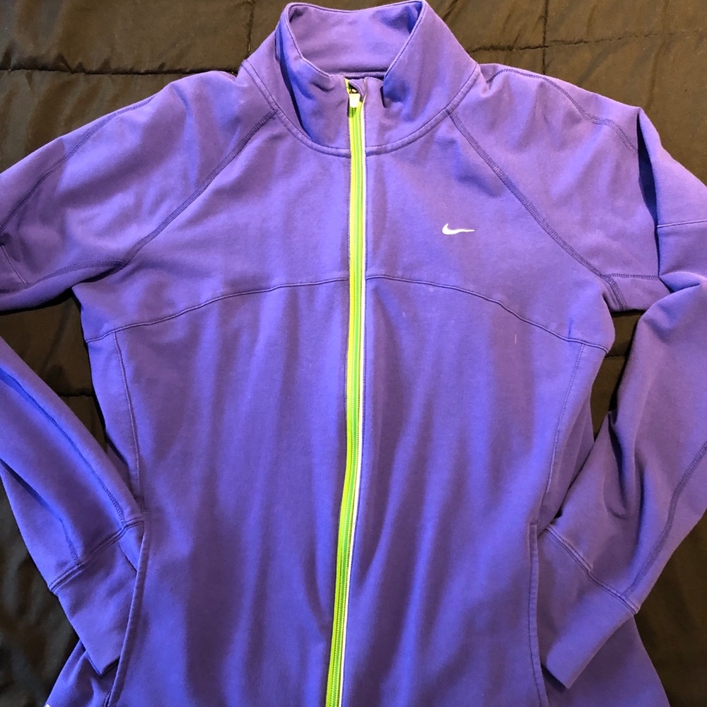 NIKE DRY FIT ZIP UP